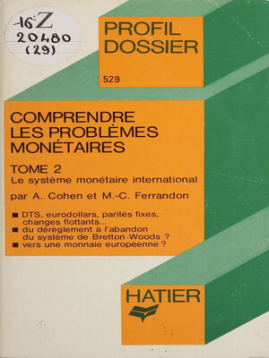 cover image of Comprendre les problèmes monétaires (2)